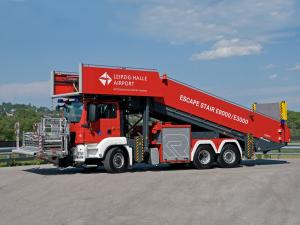 MAN TGS 26.480 Rettungstreppe by Rosenbauer 2007 года
